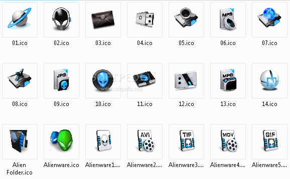 alienware icons for windows 10